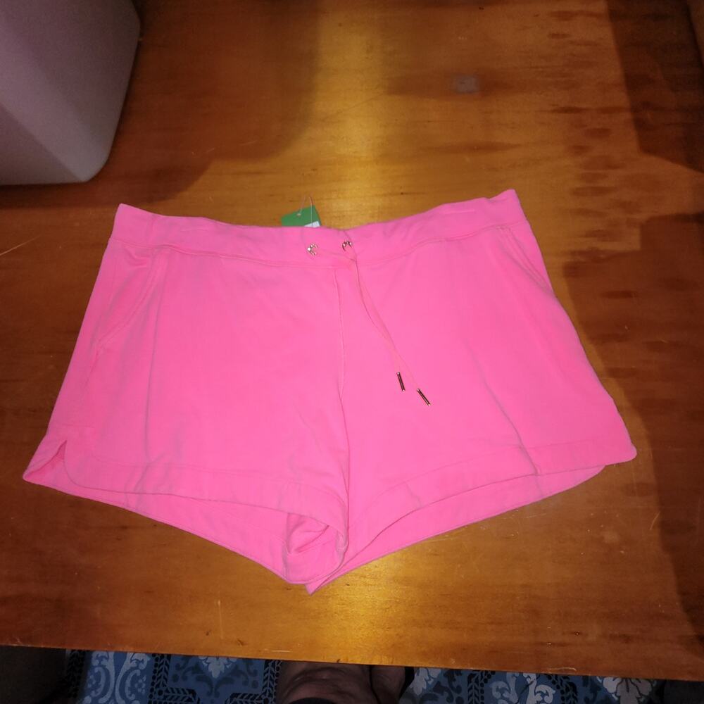 Lilly Pulitzer Vina Shorts Size XL Tiki Pink New with tags
